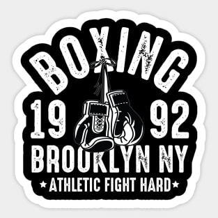 Boxing New York Sticker